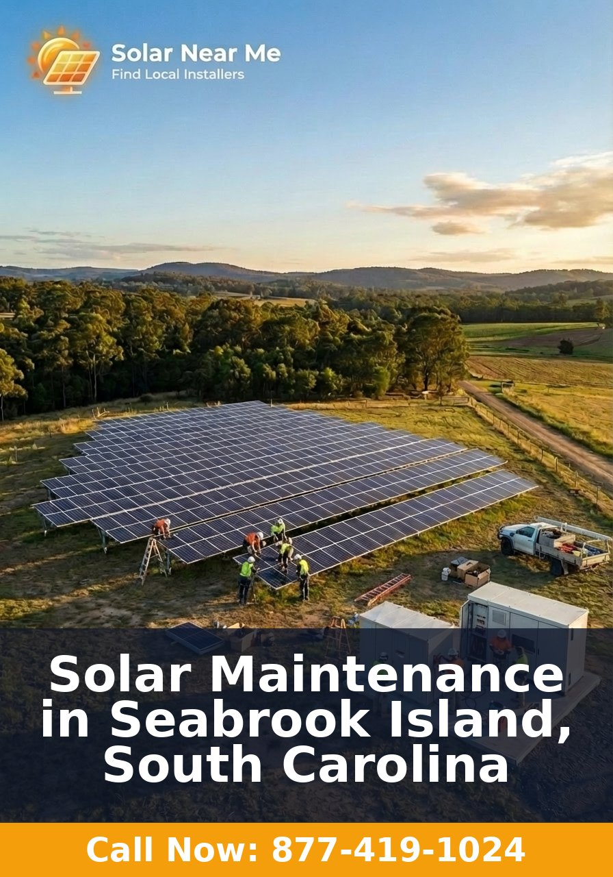 Solar Maintenance in Seabrook Island, South Carolina