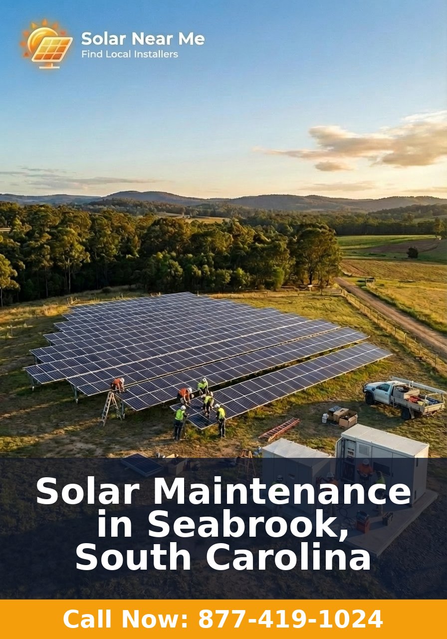 Solar Maintenance in Seabrook, South Carolina