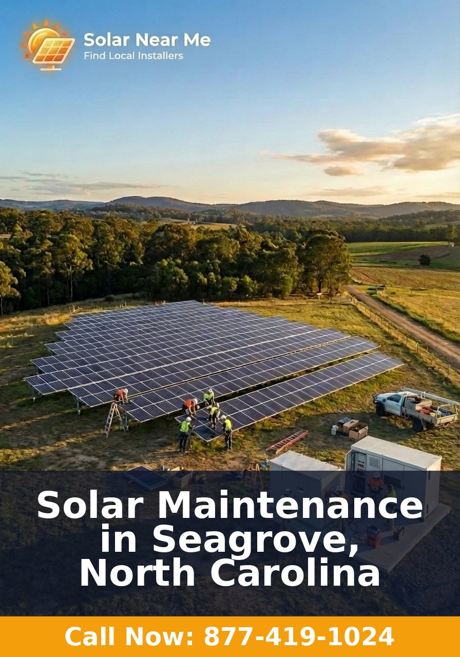 Solar Maintenance in Seagrove, North Carolina