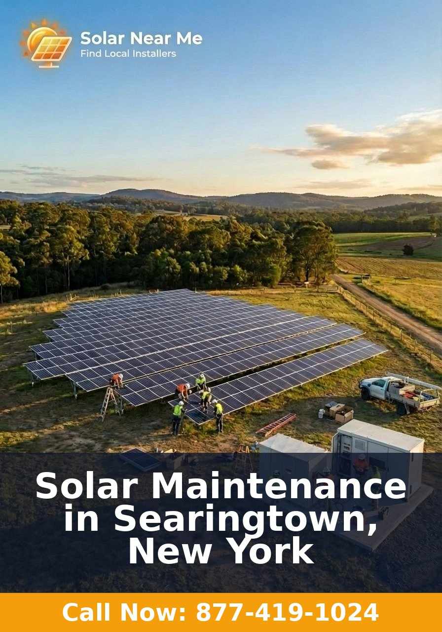Solar Maintenance in Searingtown, New York