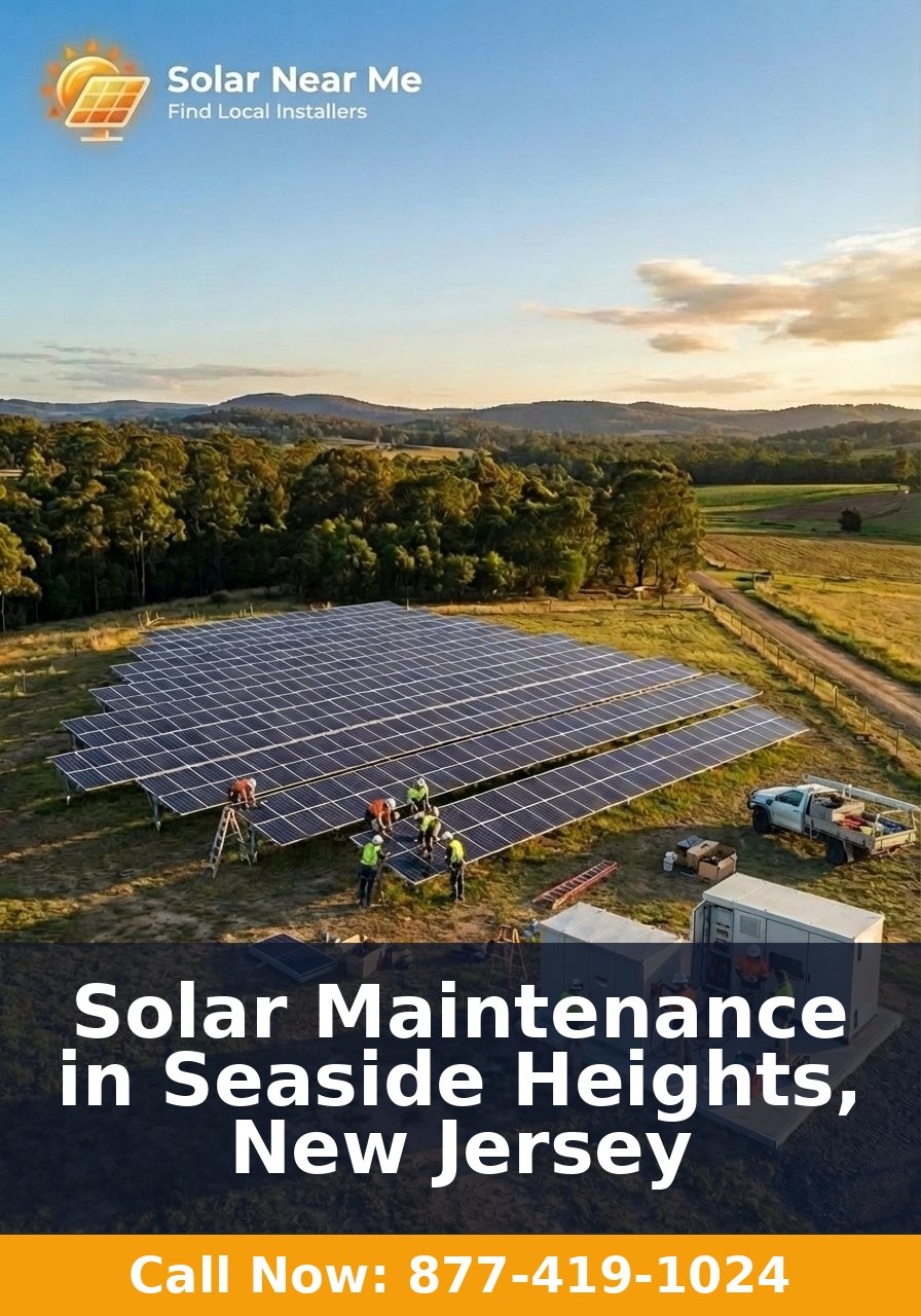 Solar Maintenance in Seaside Heights, New Jersey