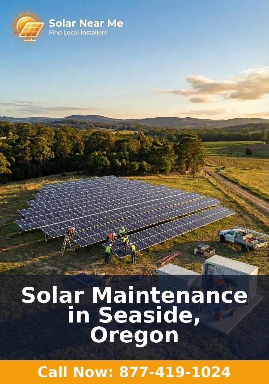Solar Maintenance in Seaside, Oregon