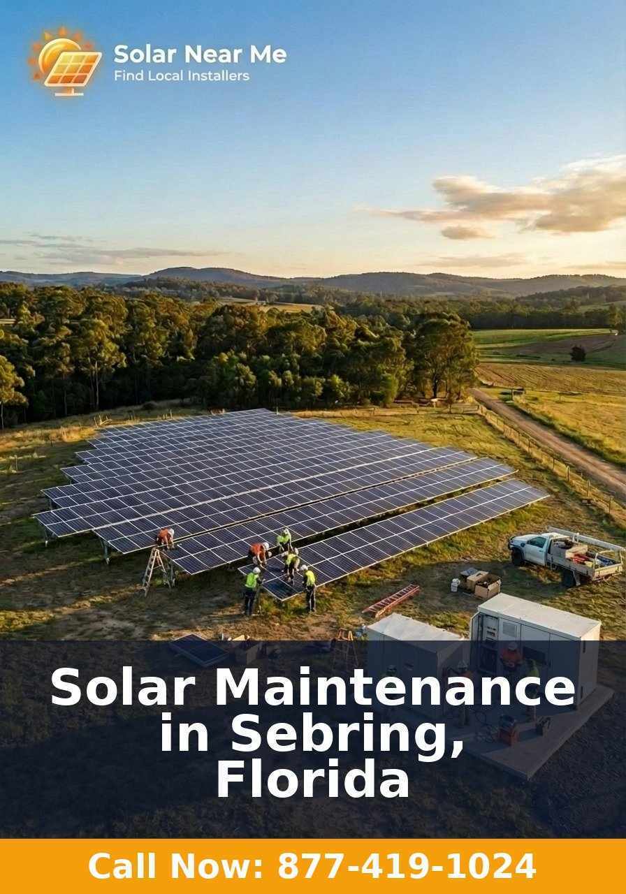 Solar Maintenance in Sebring, Florida