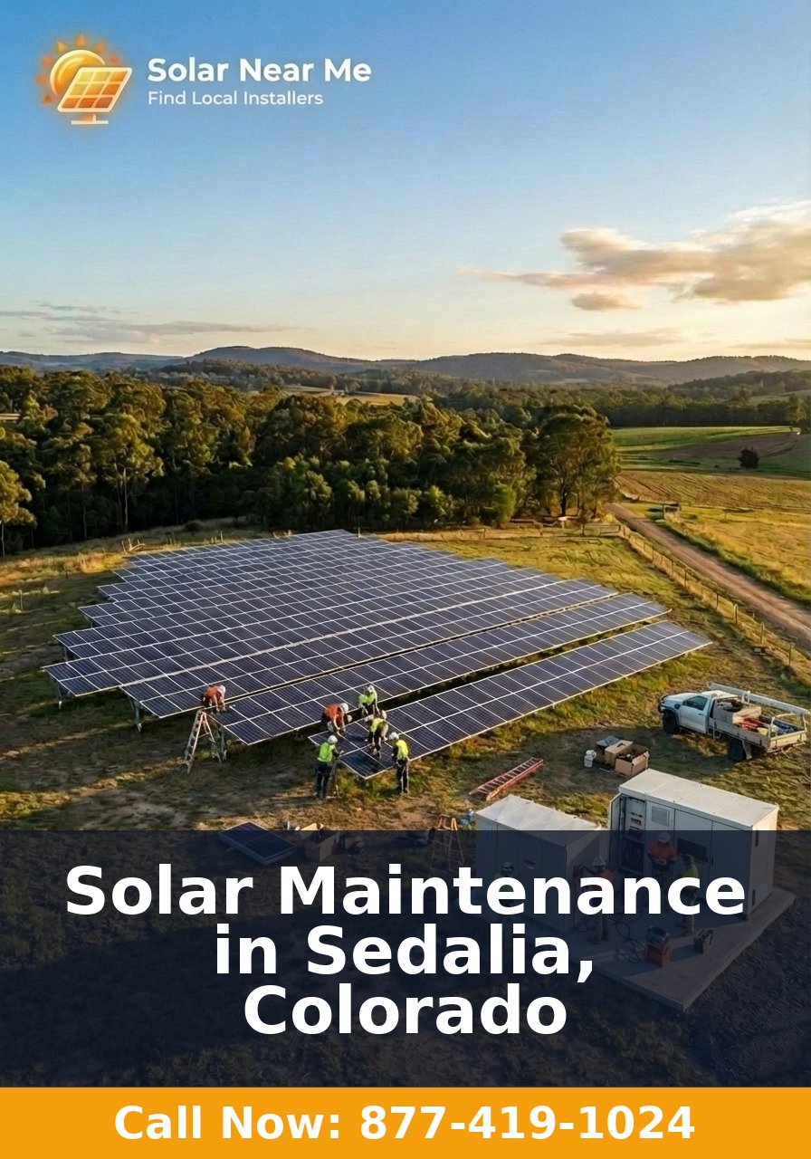 Solar Maintenance in Sedalia, Colorado