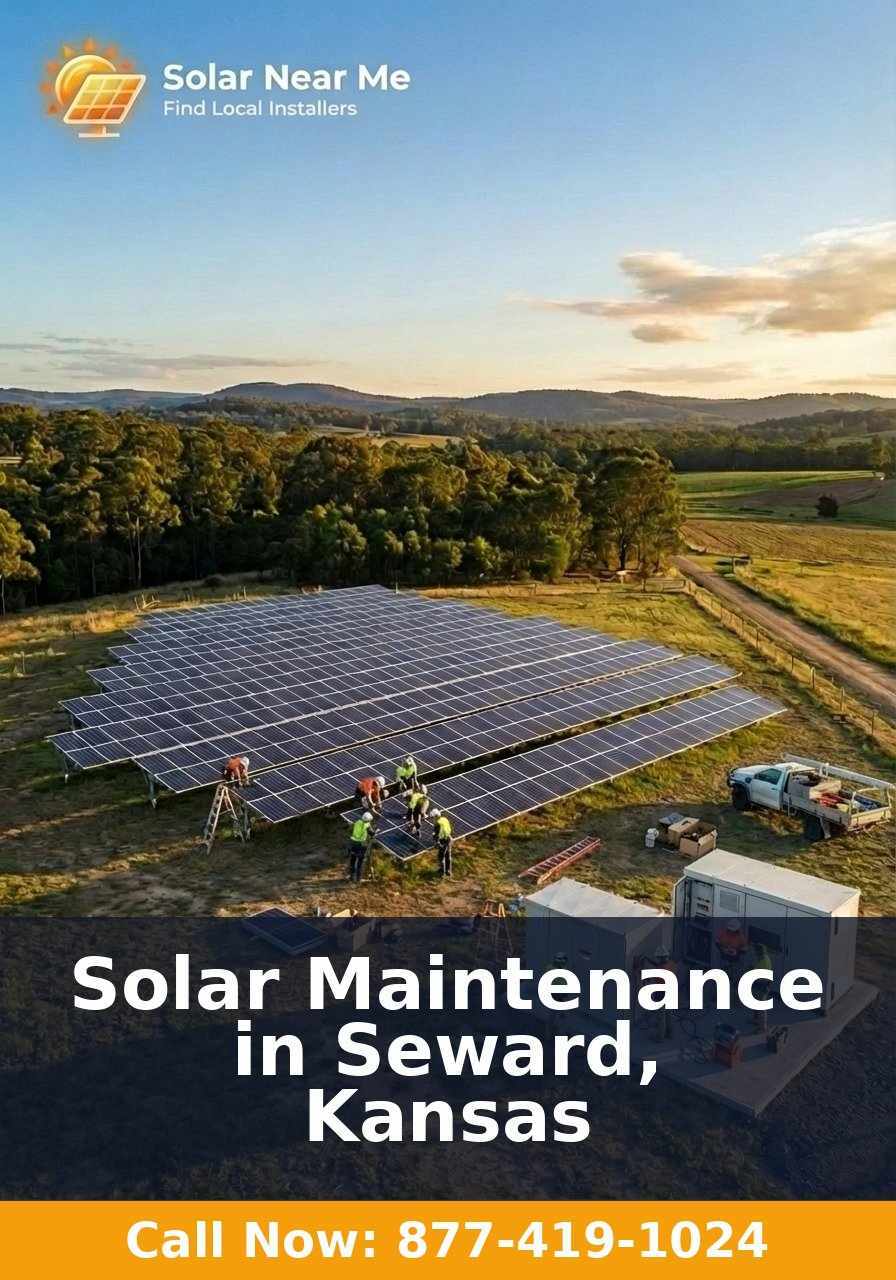 Solar Maintenance in Seward, Kansas