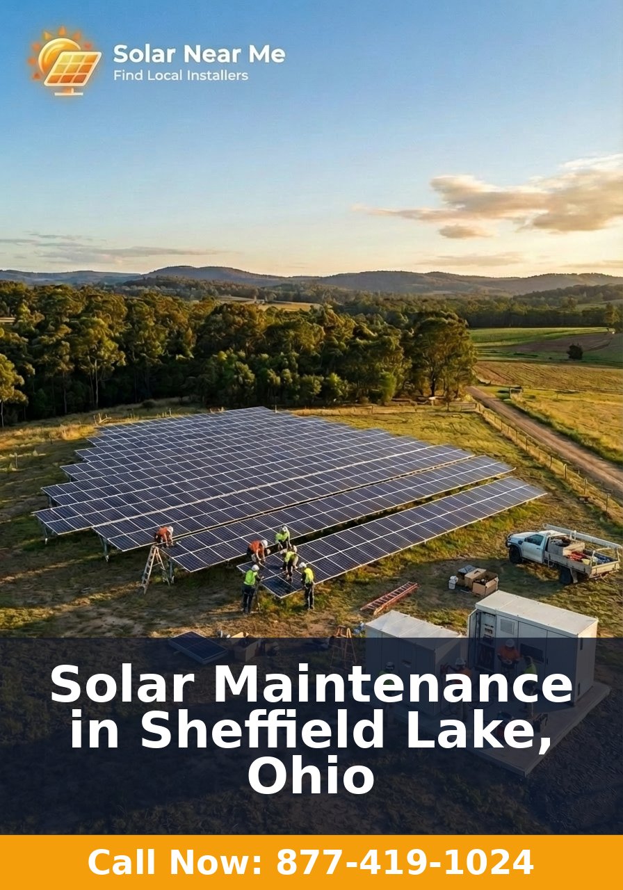 Solar Maintenance in Sheffield Lake, Ohio