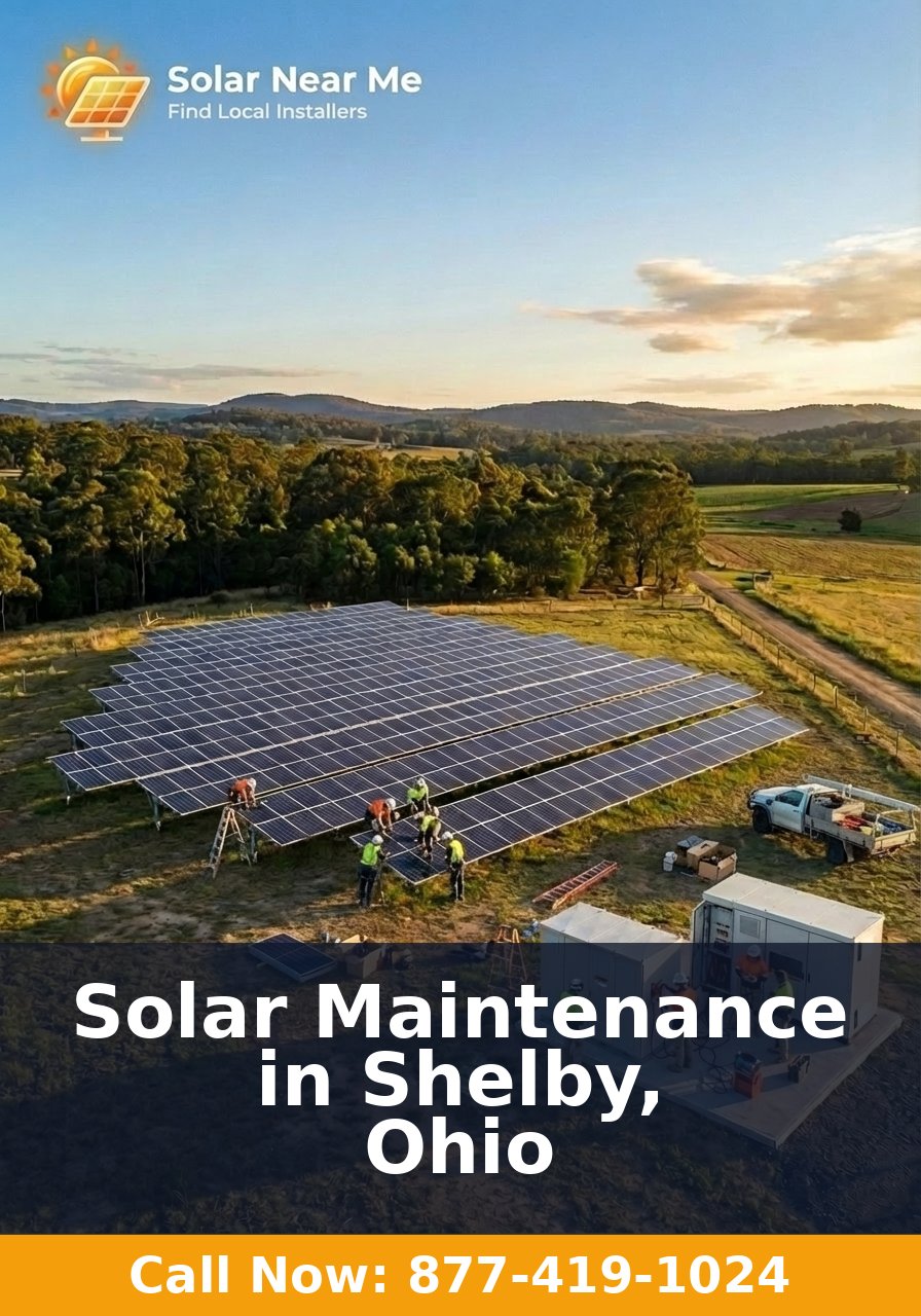 Solar Maintenance in Shelby, Ohio
