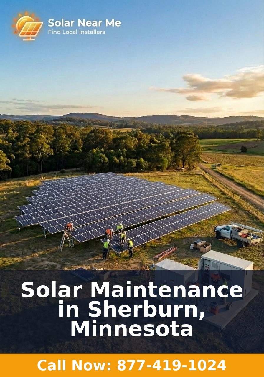 Solar Maintenance in Sherburn, Minnesota
