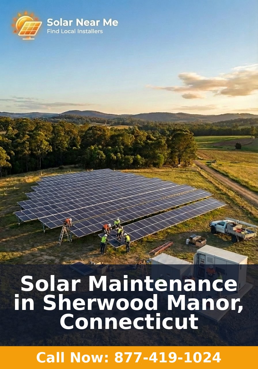 Solar Maintenance in Sherwood Manor, Connecticut
