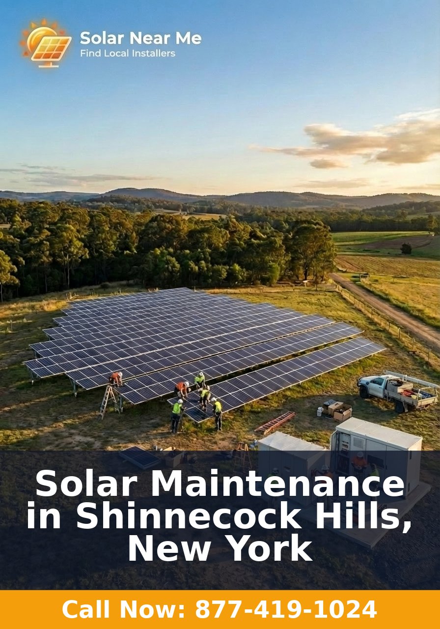 Solar Maintenance in Shinnecock Hills, New York