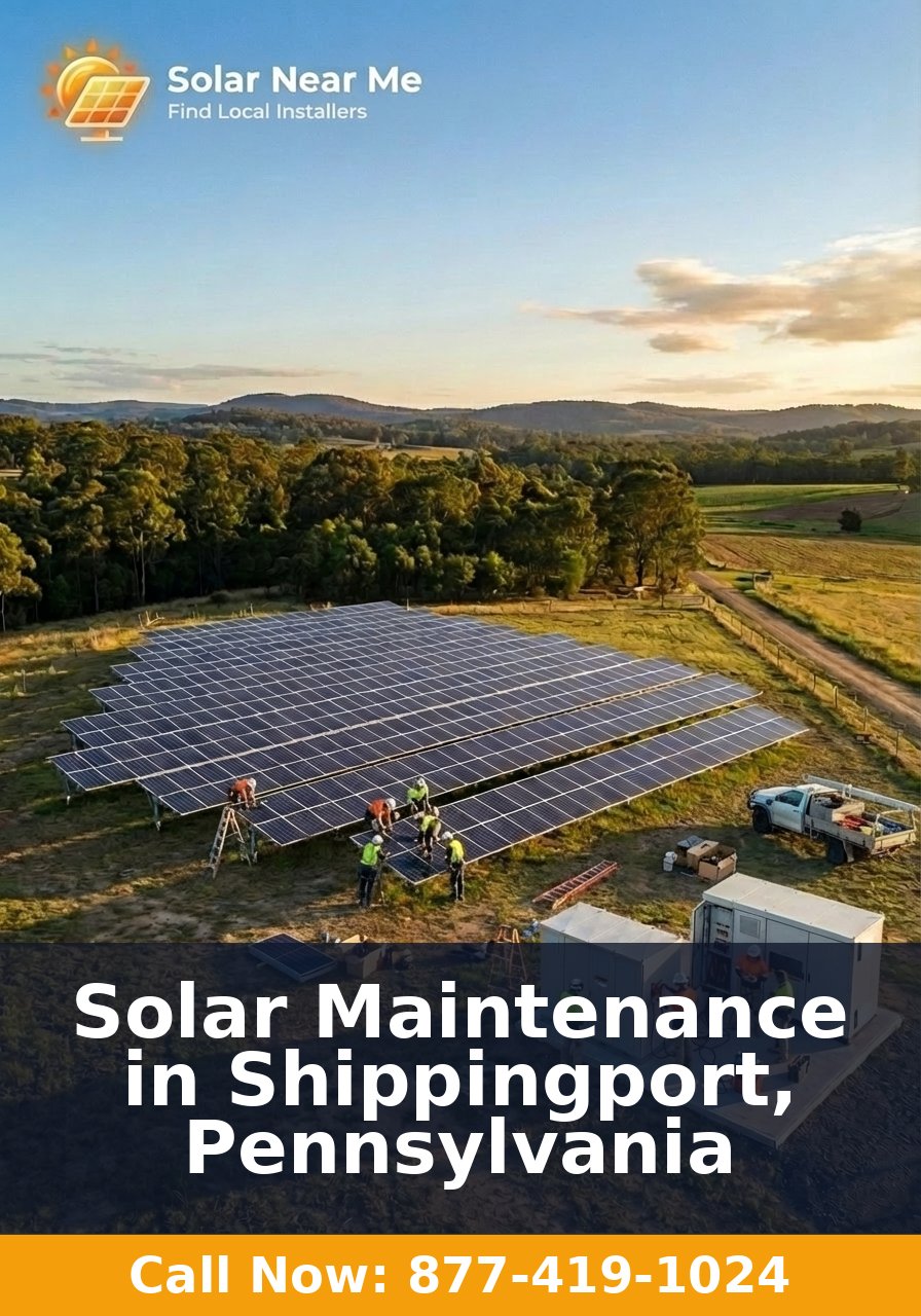 Solar Maintenance in Shippingport, Pennsylvania