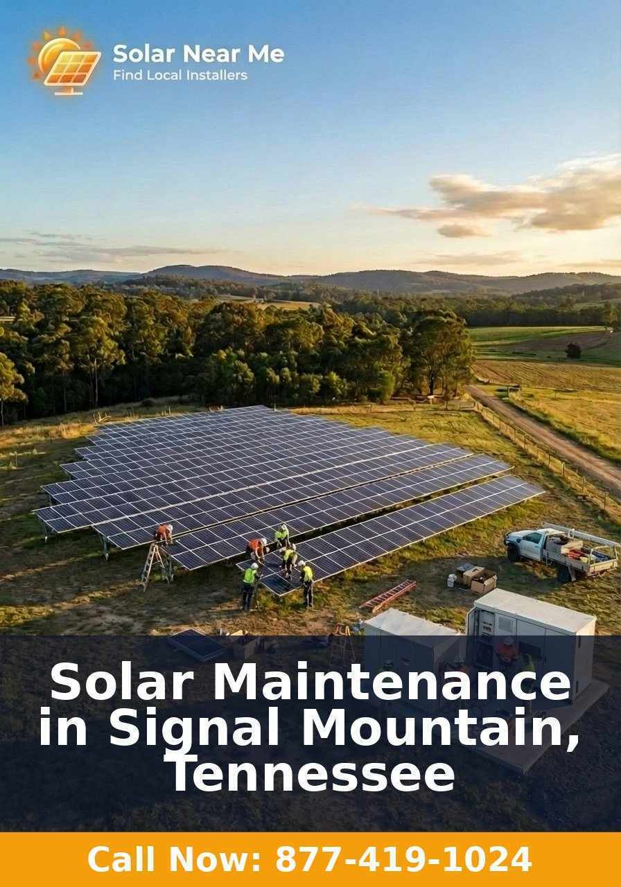 Solar Maintenance in Signal Mountain, Tennessee