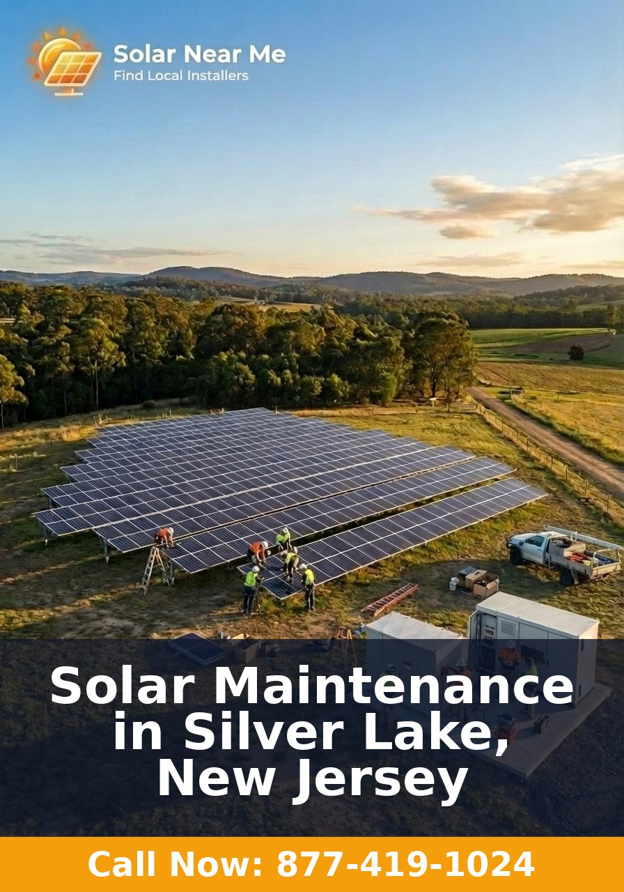 Solar Maintenance in Silver Lake, New Jersey