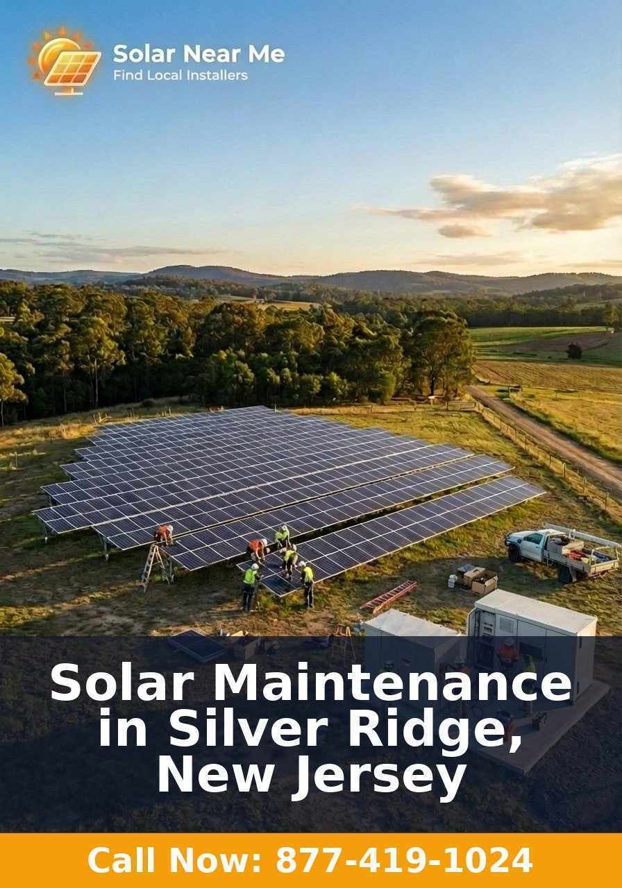 Solar Maintenance in Silver Ridge, New Jersey