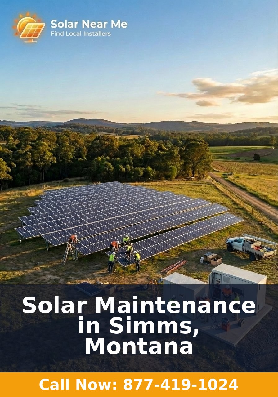 Solar Maintenance in Simms, Montana