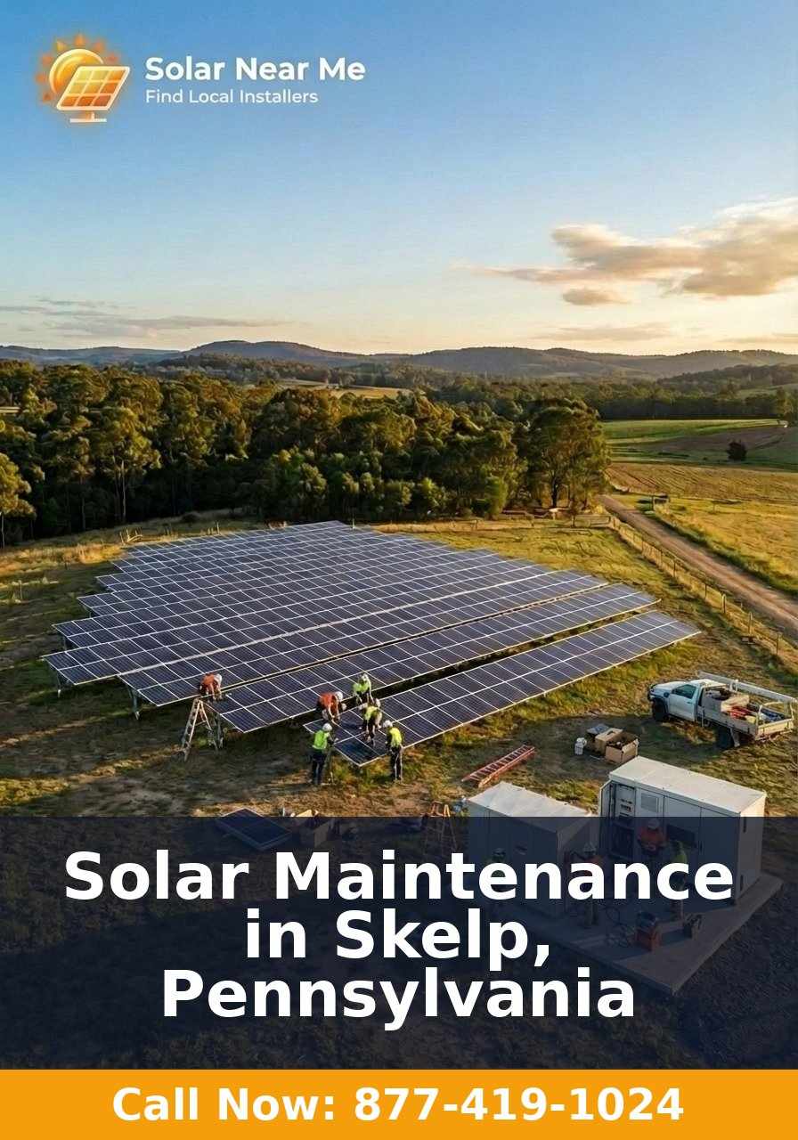 Solar Maintenance in Skelp, Pennsylvania