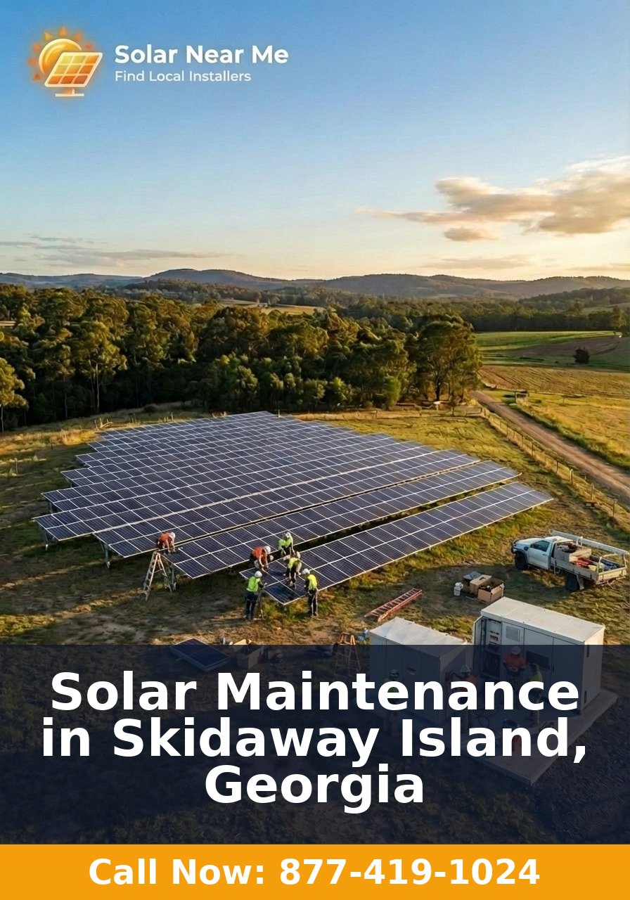 Solar Maintenance in Skidaway Island, Georgia