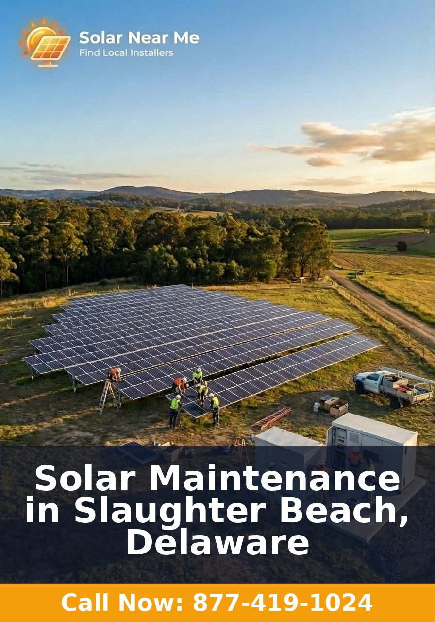 Solar Maintenance in Slaughter Beach, Delaware