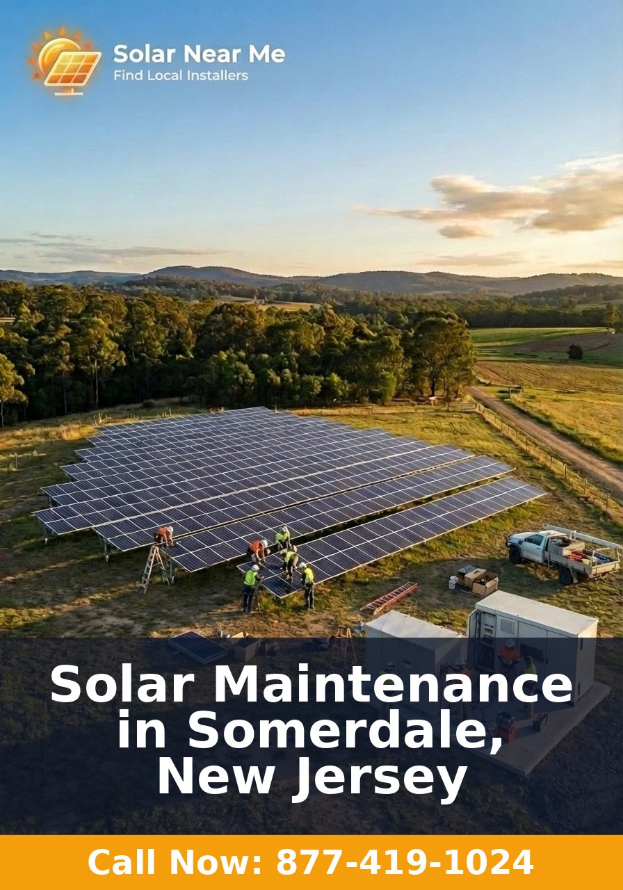 Solar Maintenance in Somerdale, New Jersey