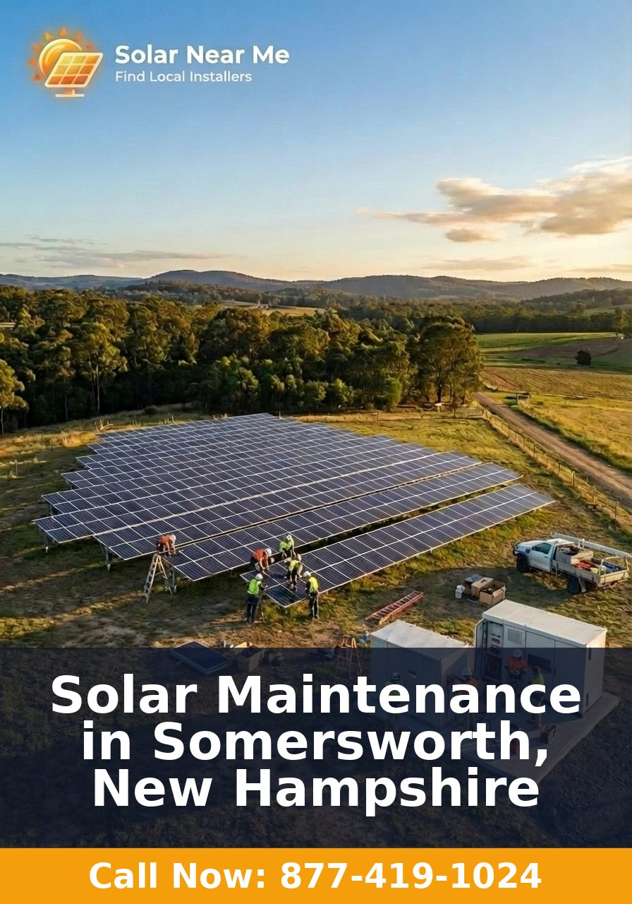 Solar Maintenance in Somersworth, New Hampshire