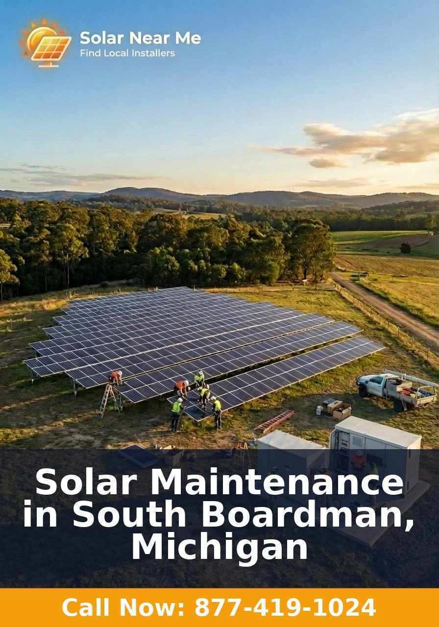 Solar Maintenance in South Boardman, Michigan