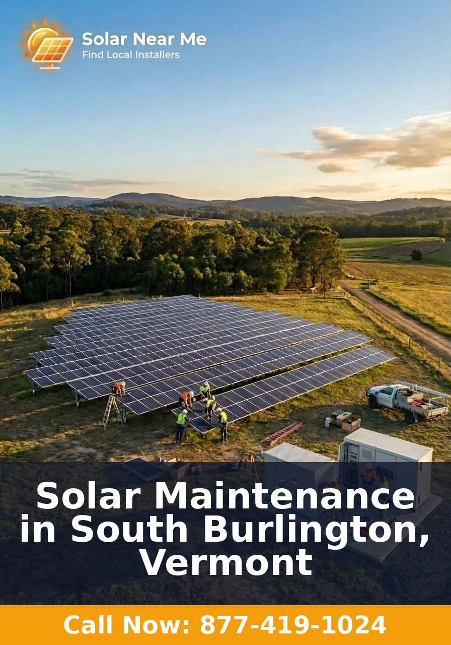 Solar Maintenance in South Burlington, Vermont