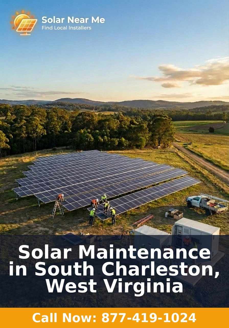 Solar Maintenance in South Charleston, West Virginia