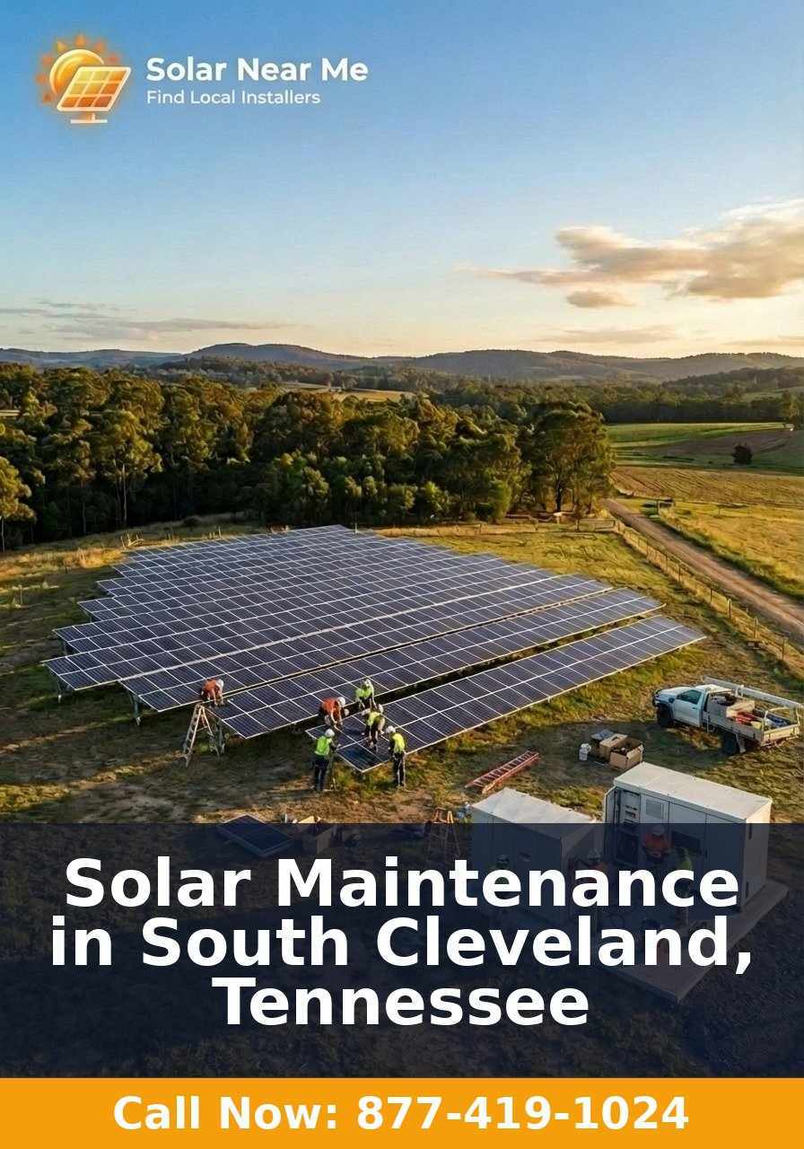 Solar Maintenance in South Cleveland, Tennessee