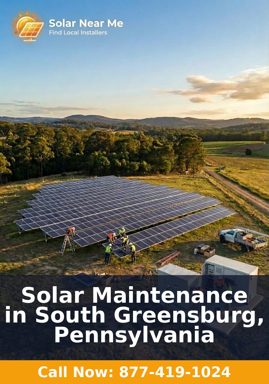 Solar Maintenance in South Greensburg, Pennsylvania