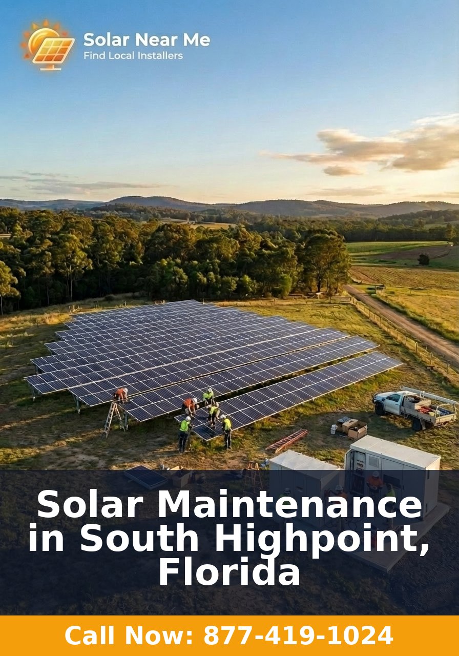 Solar Maintenance in South Highpoint, Florida