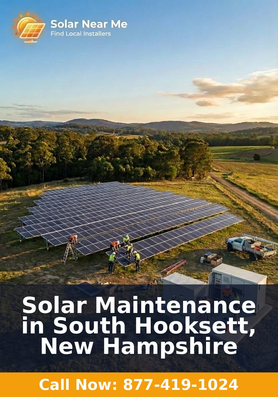 Solar Maintenance in South Hooksett, New Hampshire