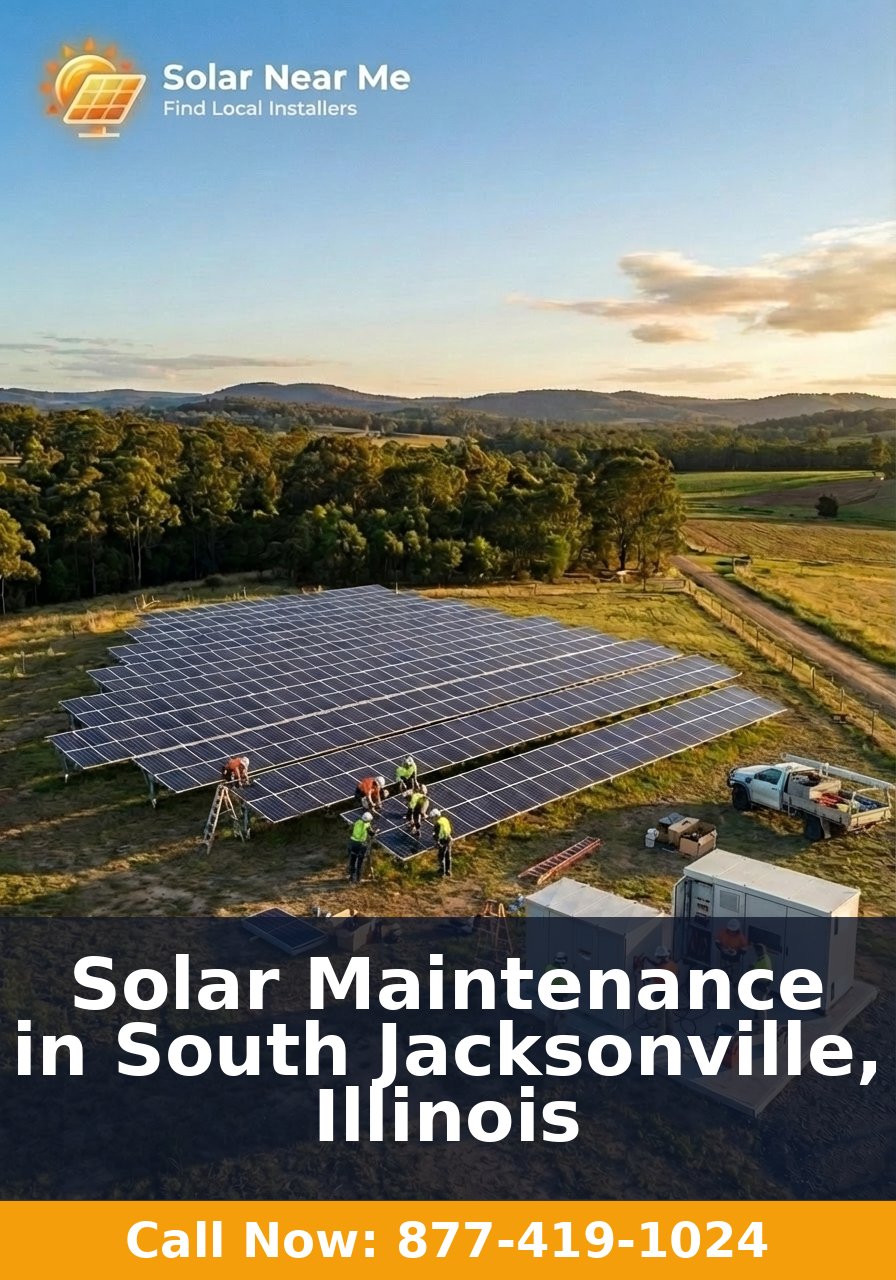 Solar Maintenance in South Jacksonville, Illinois