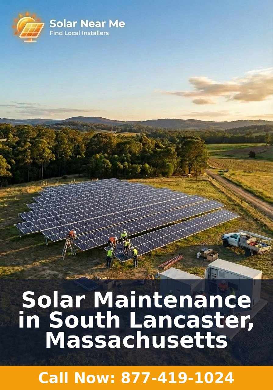 Solar Maintenance in South Lancaster, Massachusetts