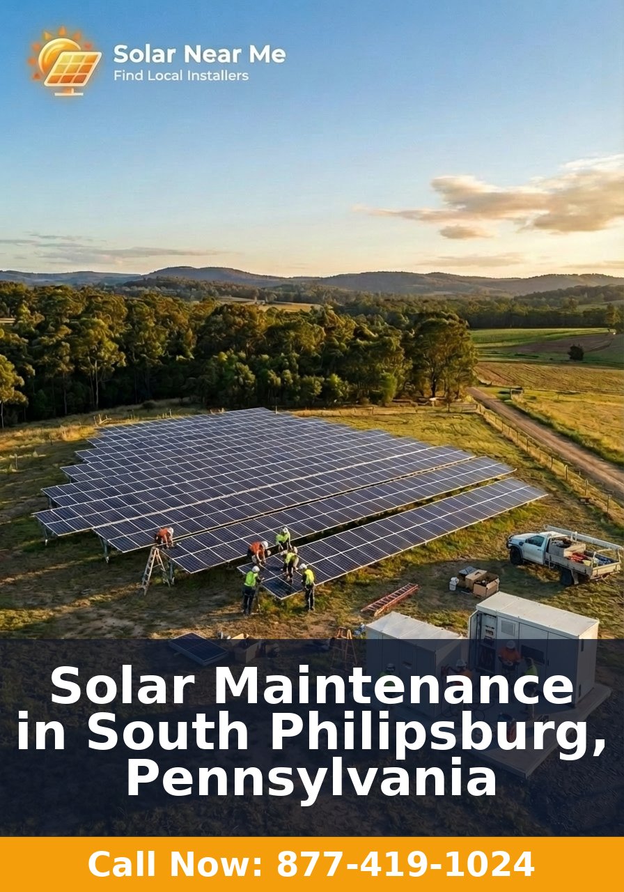 Solar Maintenance in South Philipsburg, Pennsylvania