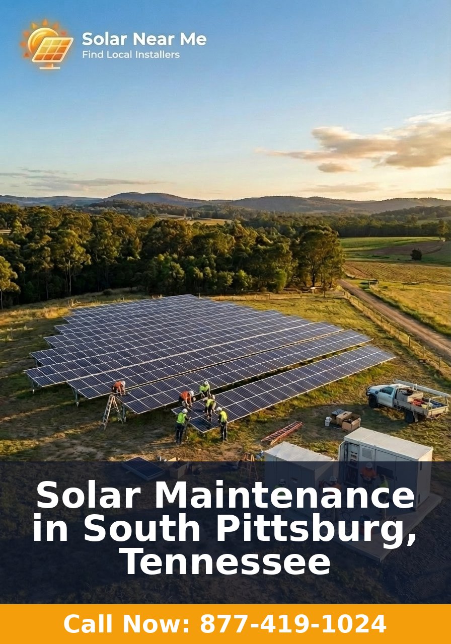 Solar Maintenance in South Pittsburg, Tennessee