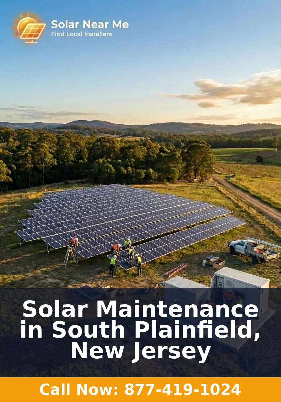 Solar Maintenance in South Plainfield, New Jersey