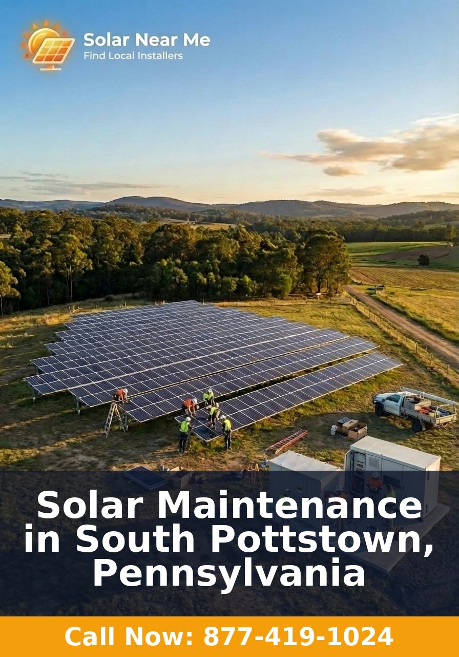 Solar Maintenance in South Pottstown, Pennsylvania
