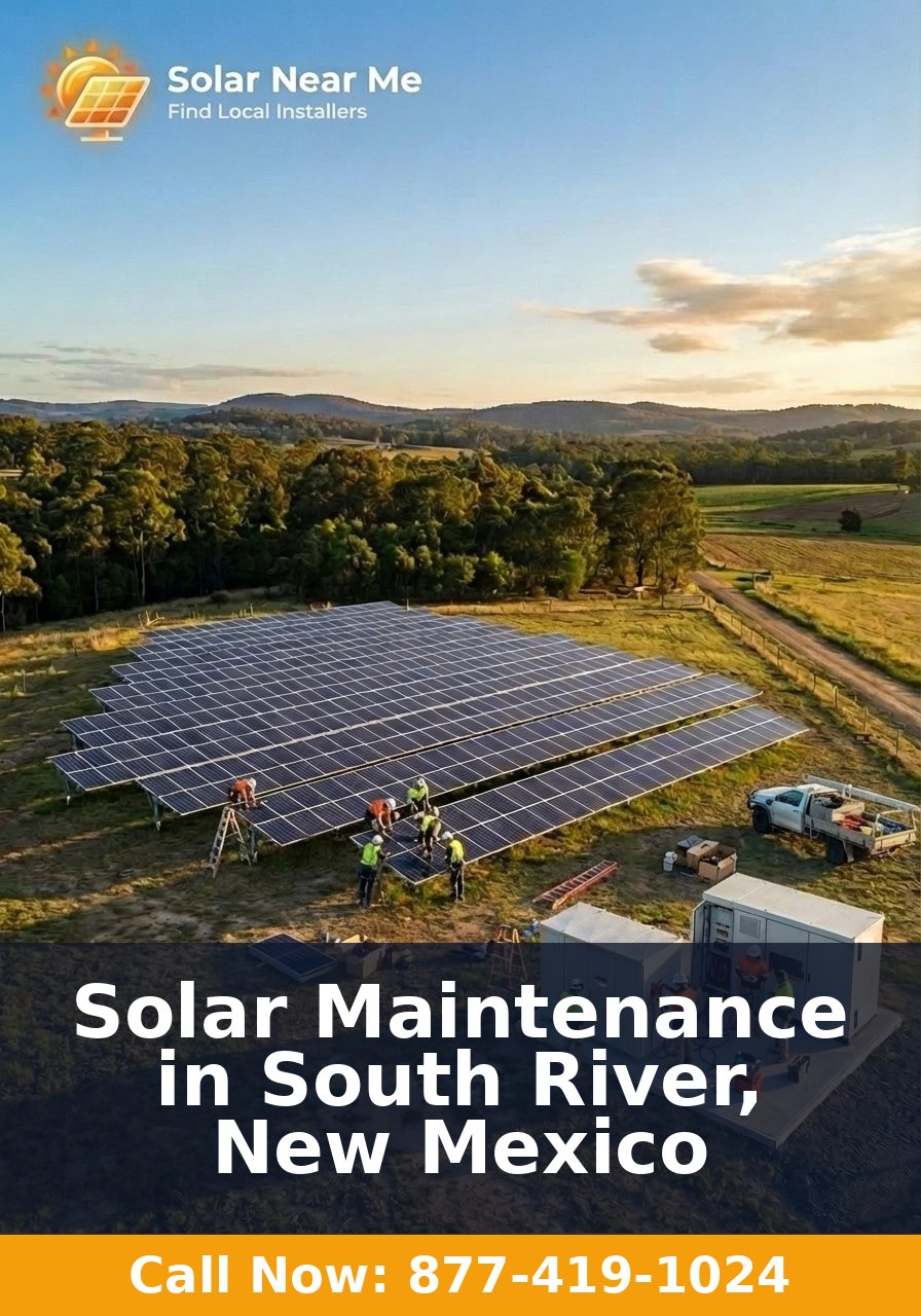 Solar Maintenance in South River, New Mexico