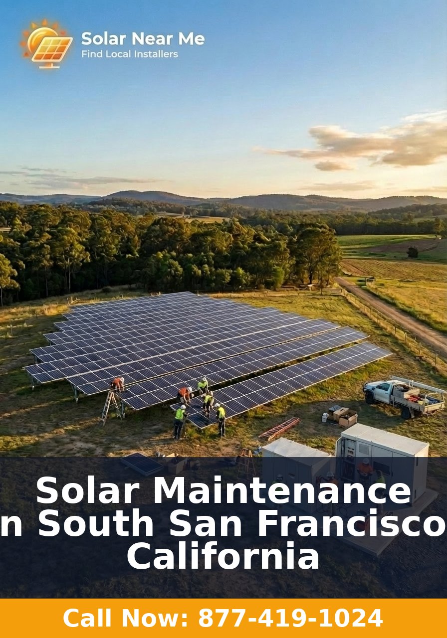 Solar Maintenance in South San Francisco, California