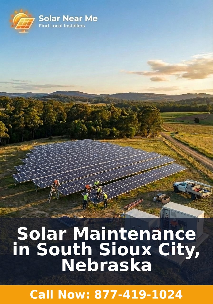 Solar Maintenance in South Sioux City, Nebraska