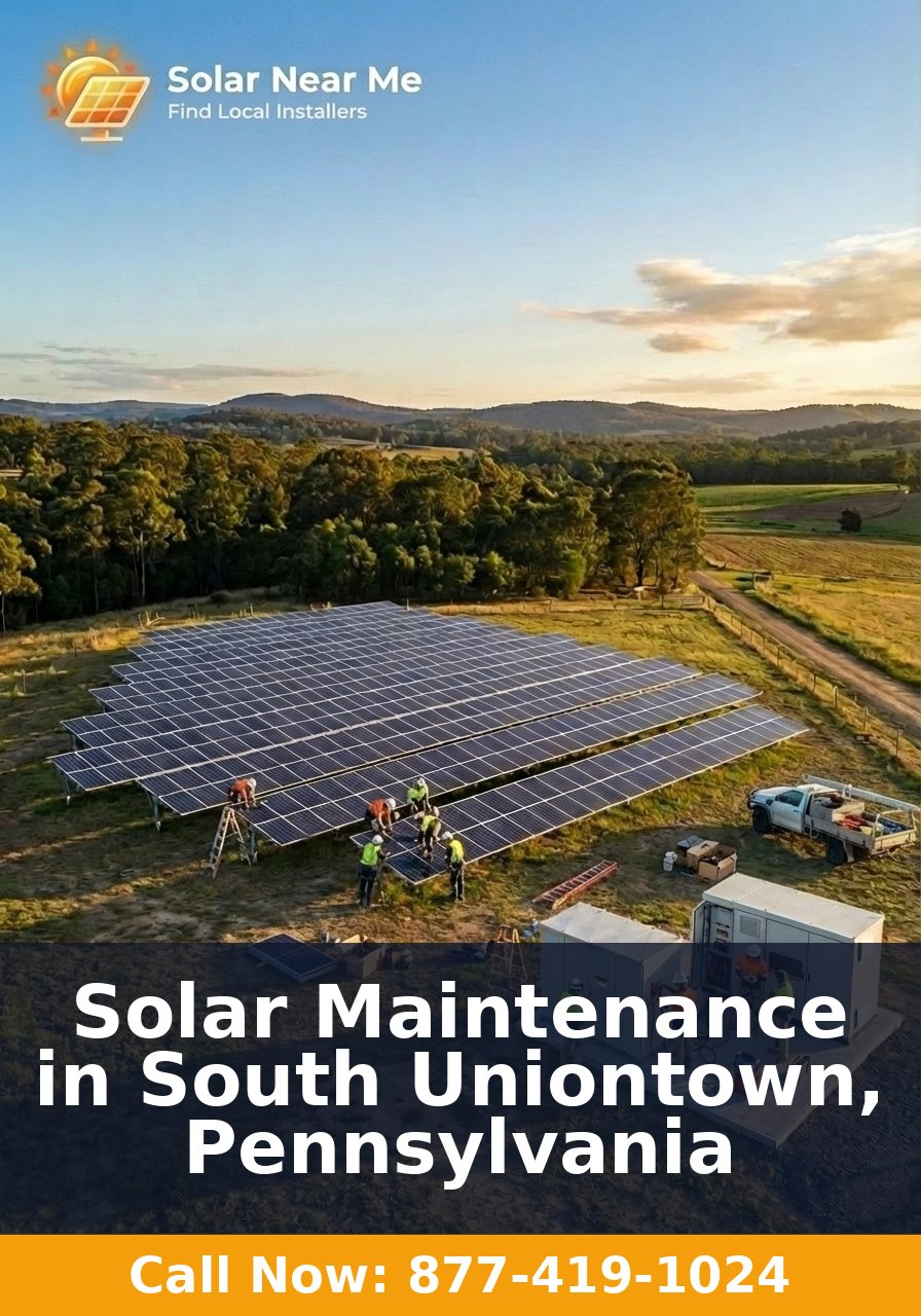 Solar Maintenance in South Uniontown, Pennsylvania