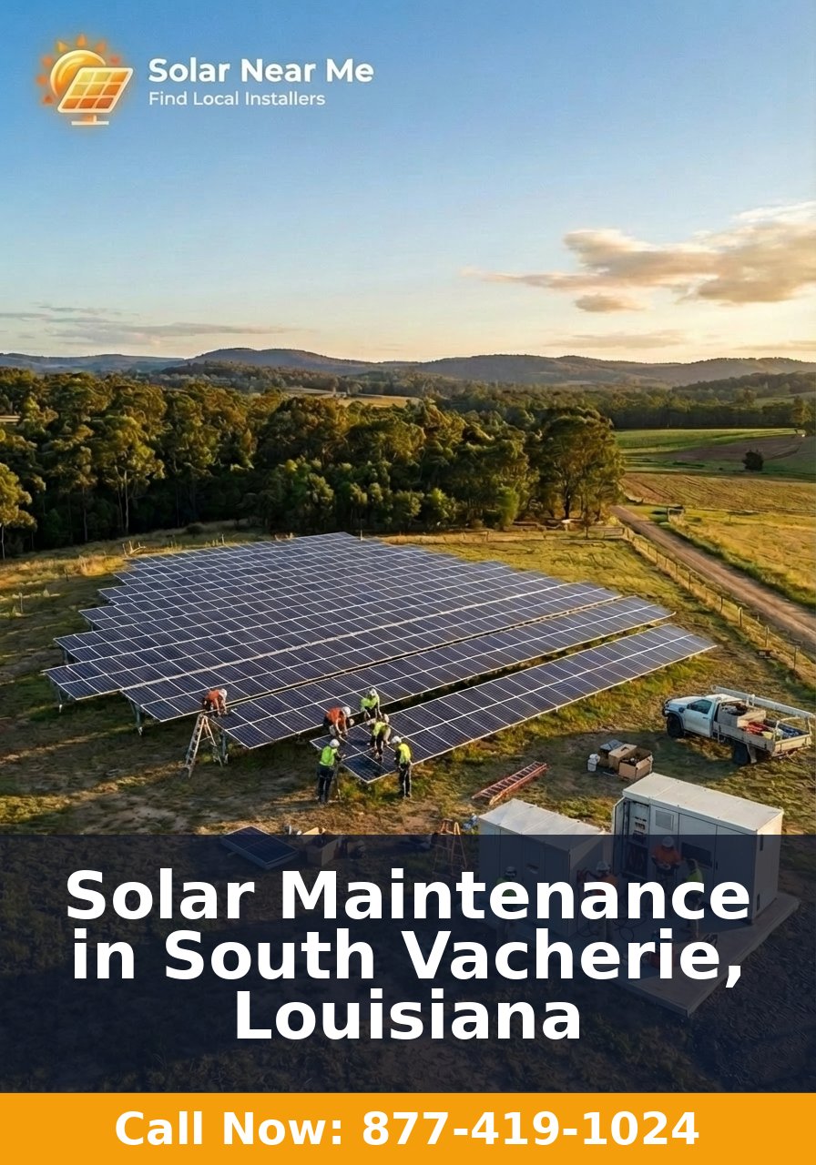 Solar Maintenance in South Vacherie, Louisiana