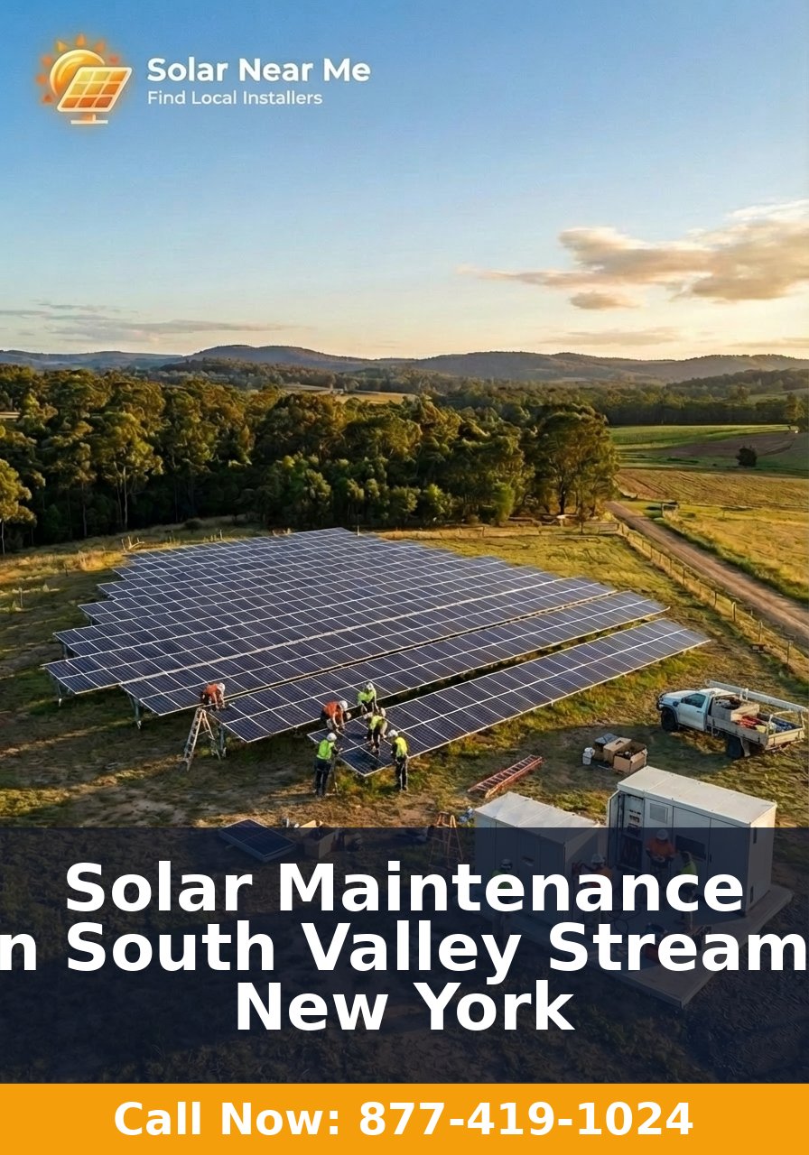 Solar Maintenance in South Valley Stream, New York