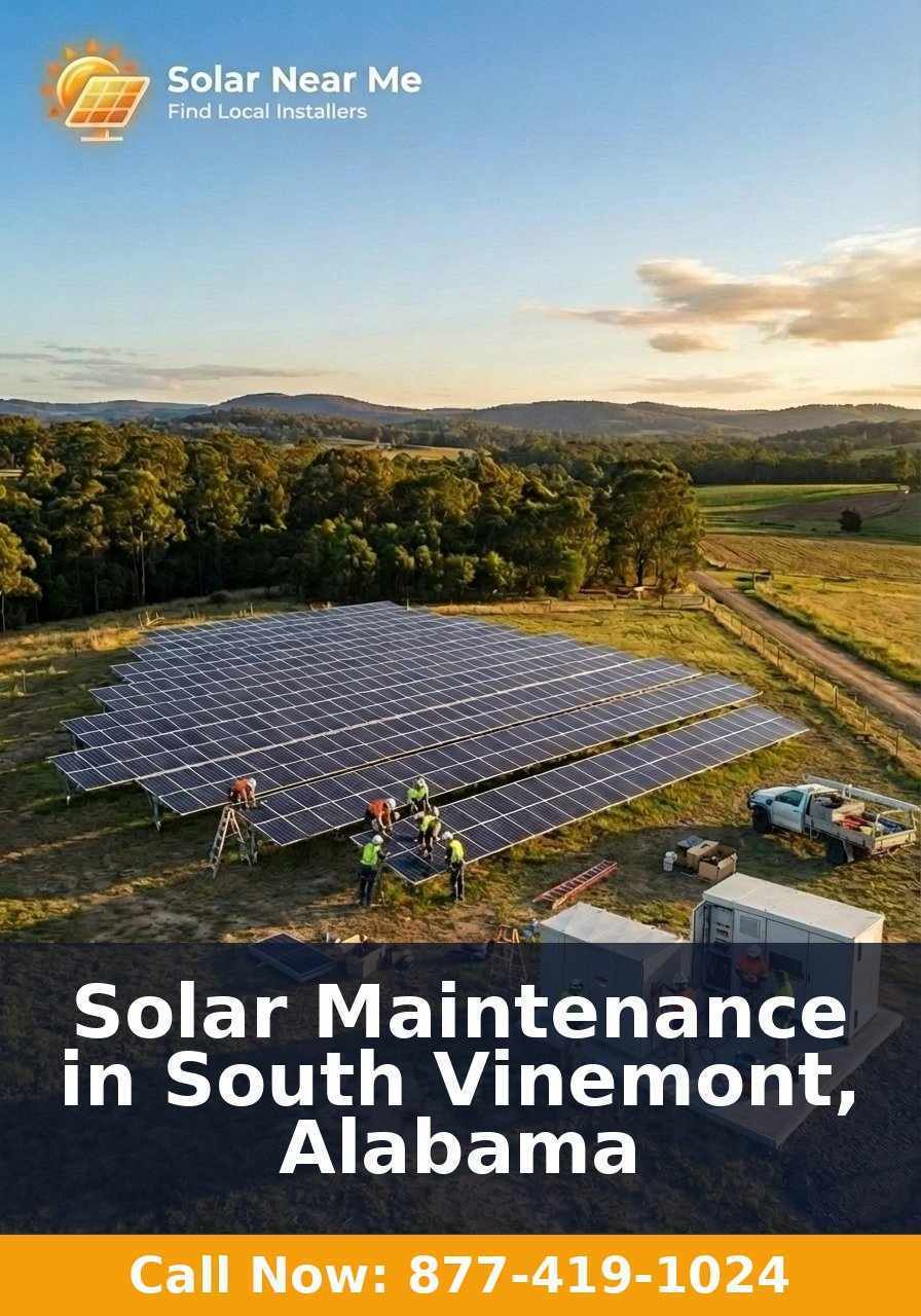 Solar Maintenance in South Vinemont, Alabama