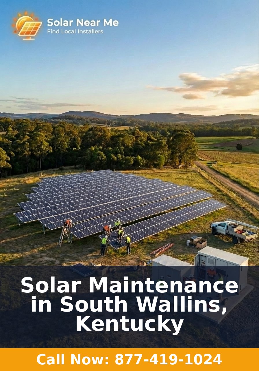 Solar Maintenance in South Wallins, Kentucky