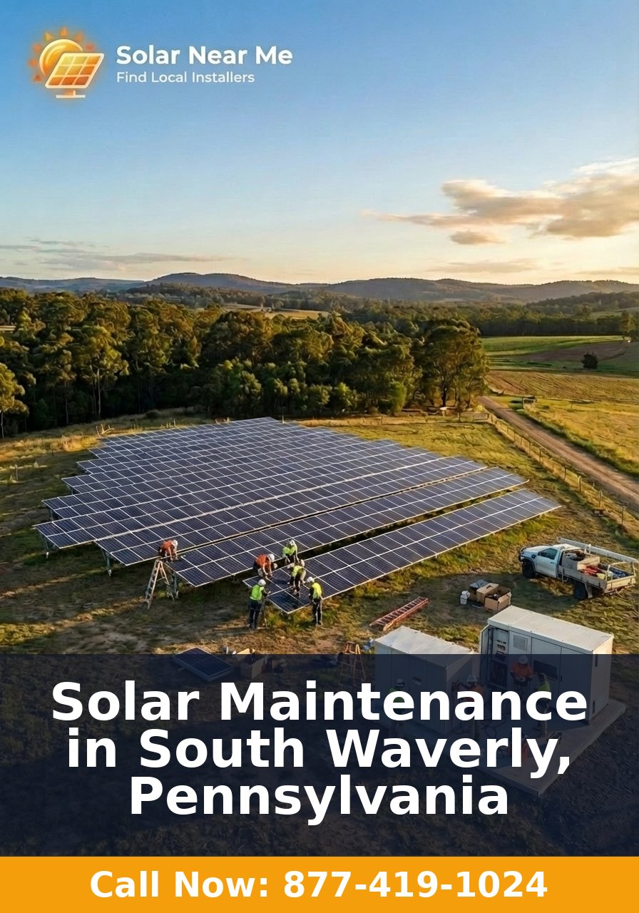 Solar Maintenance in South Waverly, Pennsylvania
