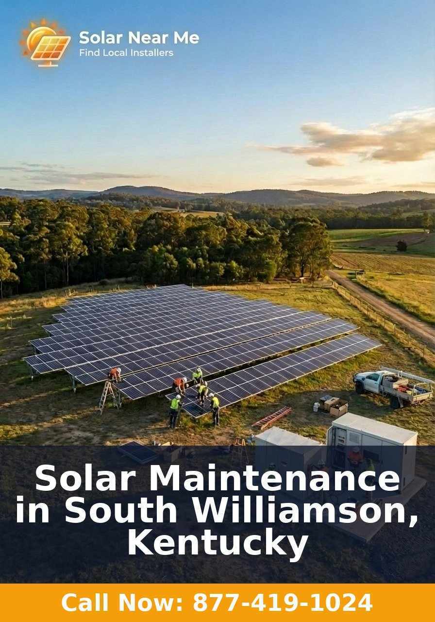 Solar Maintenance in South Williamson, Kentucky