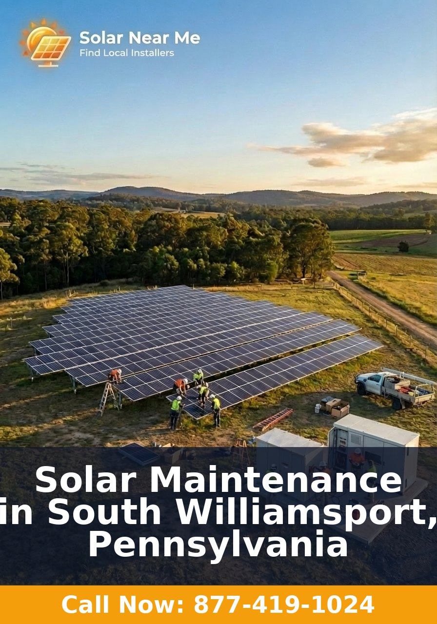 Solar Maintenance in South Williamsport, Pennsylvania