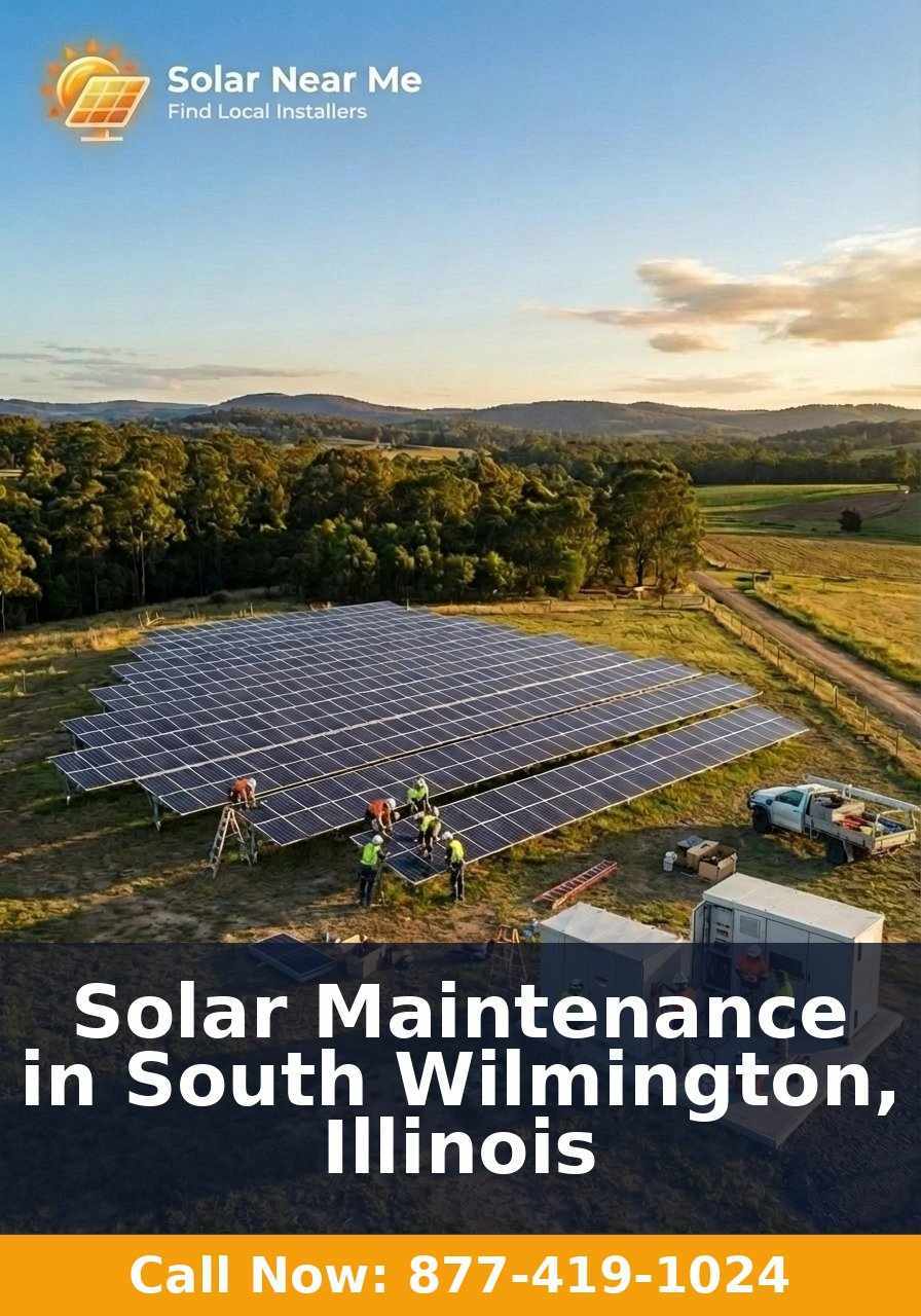 Solar Maintenance in South Wilmington, Illinois