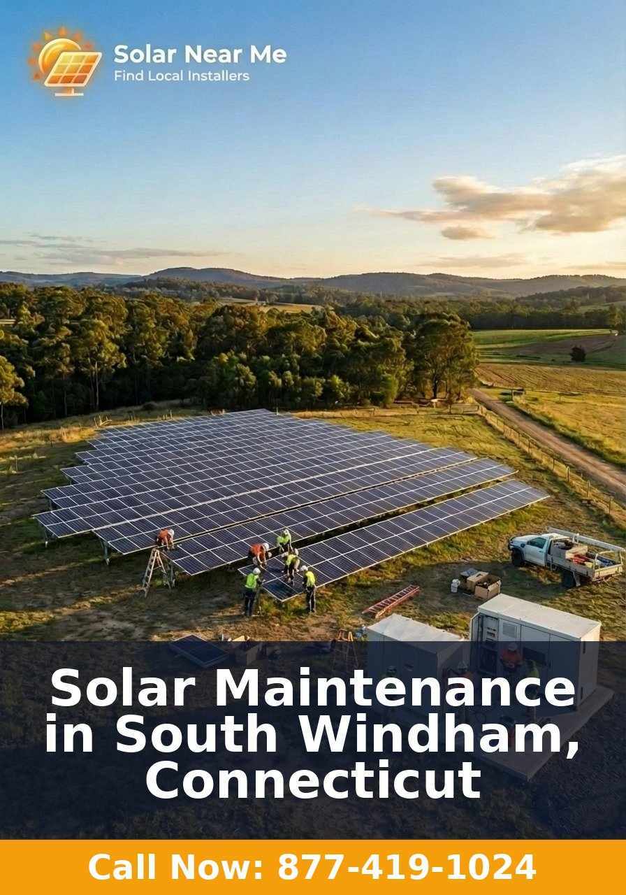 Solar Maintenance in South Windham, Connecticut